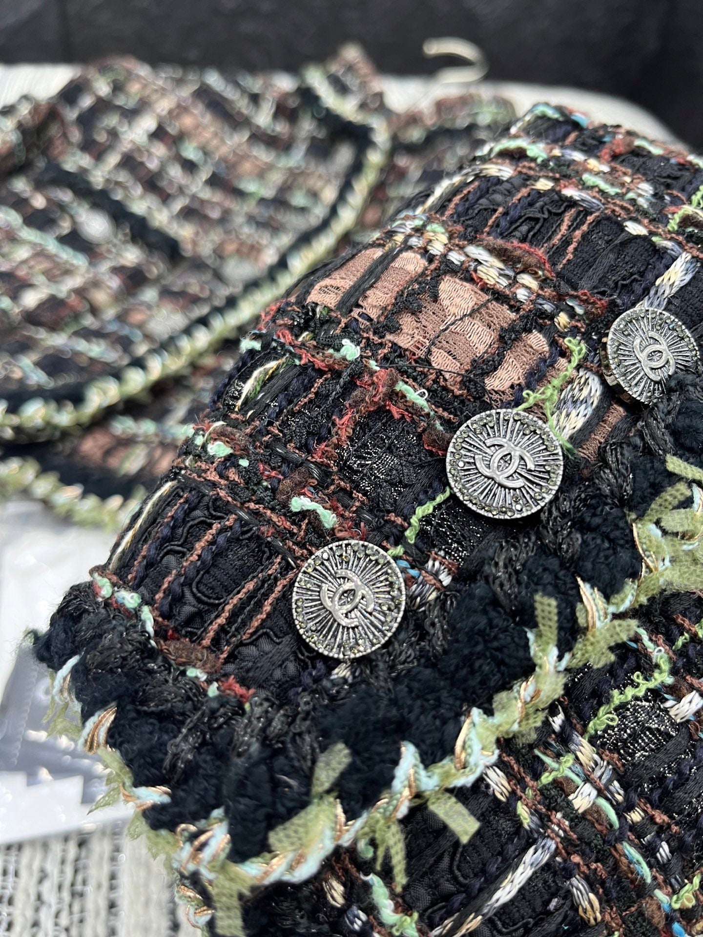25fw New Handicraft Tweed Jacket