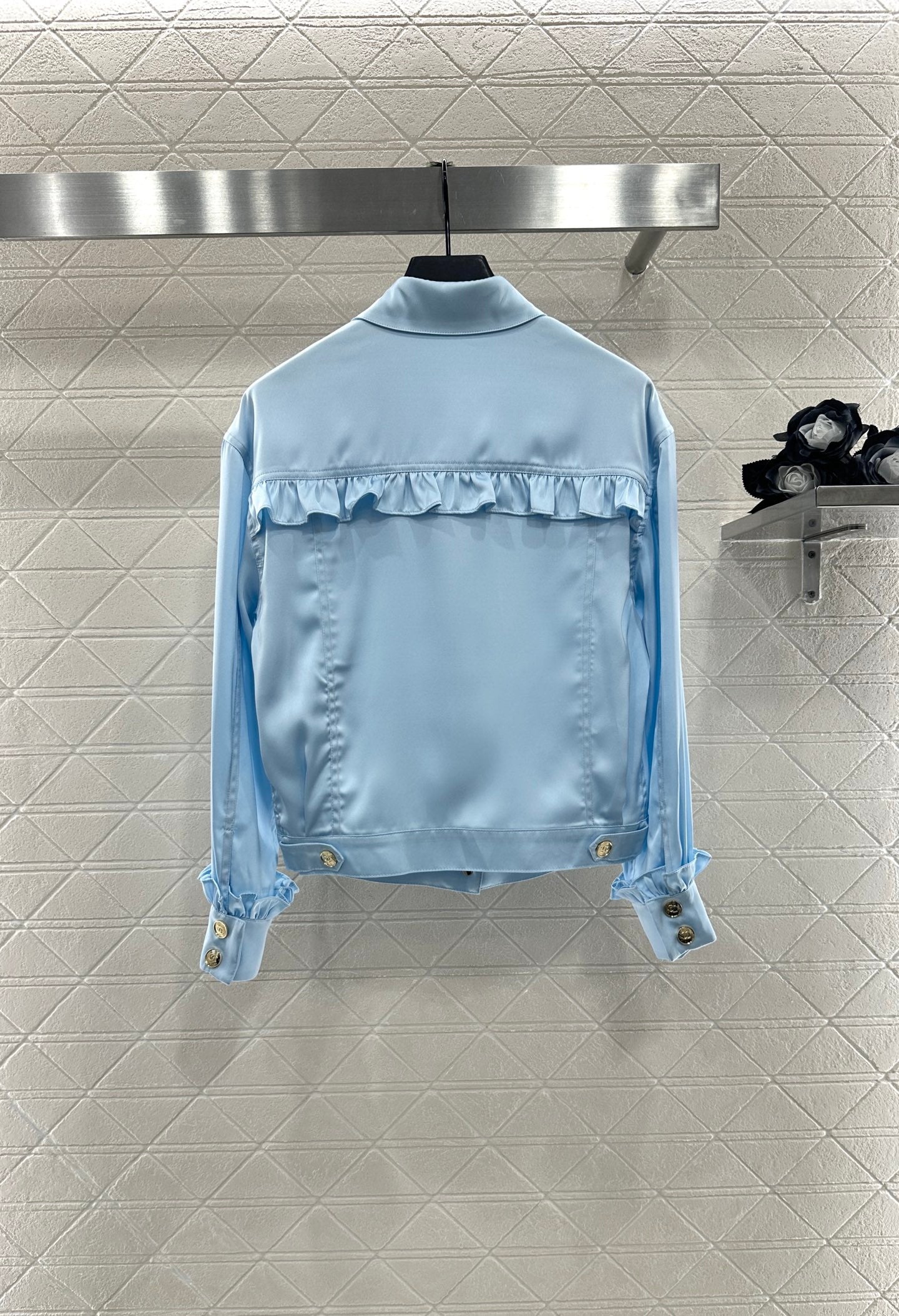 25fw new lapel shirt jacket + skirt suit