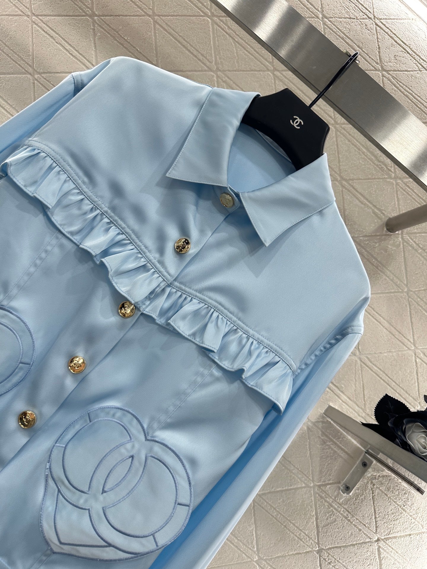 25fw new lapel shirt jacket + skirt suit
