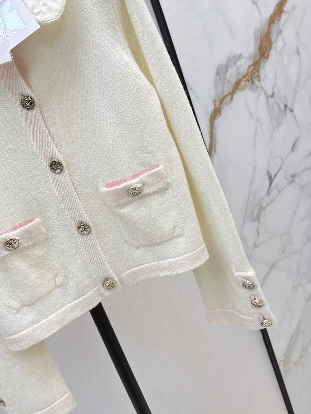 25fw new lapel knitted cardigan