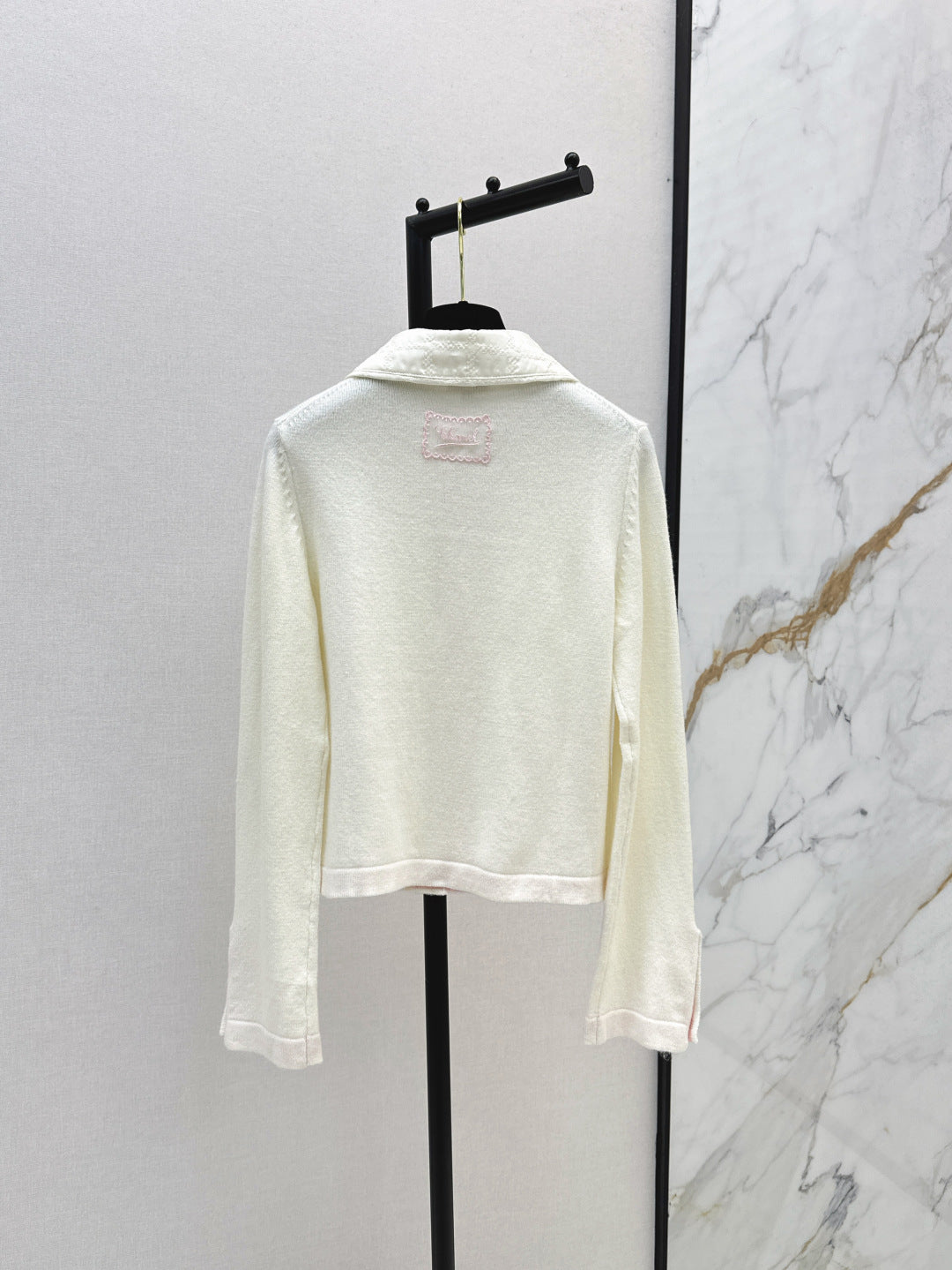 25fw new lapel knitted cardigan