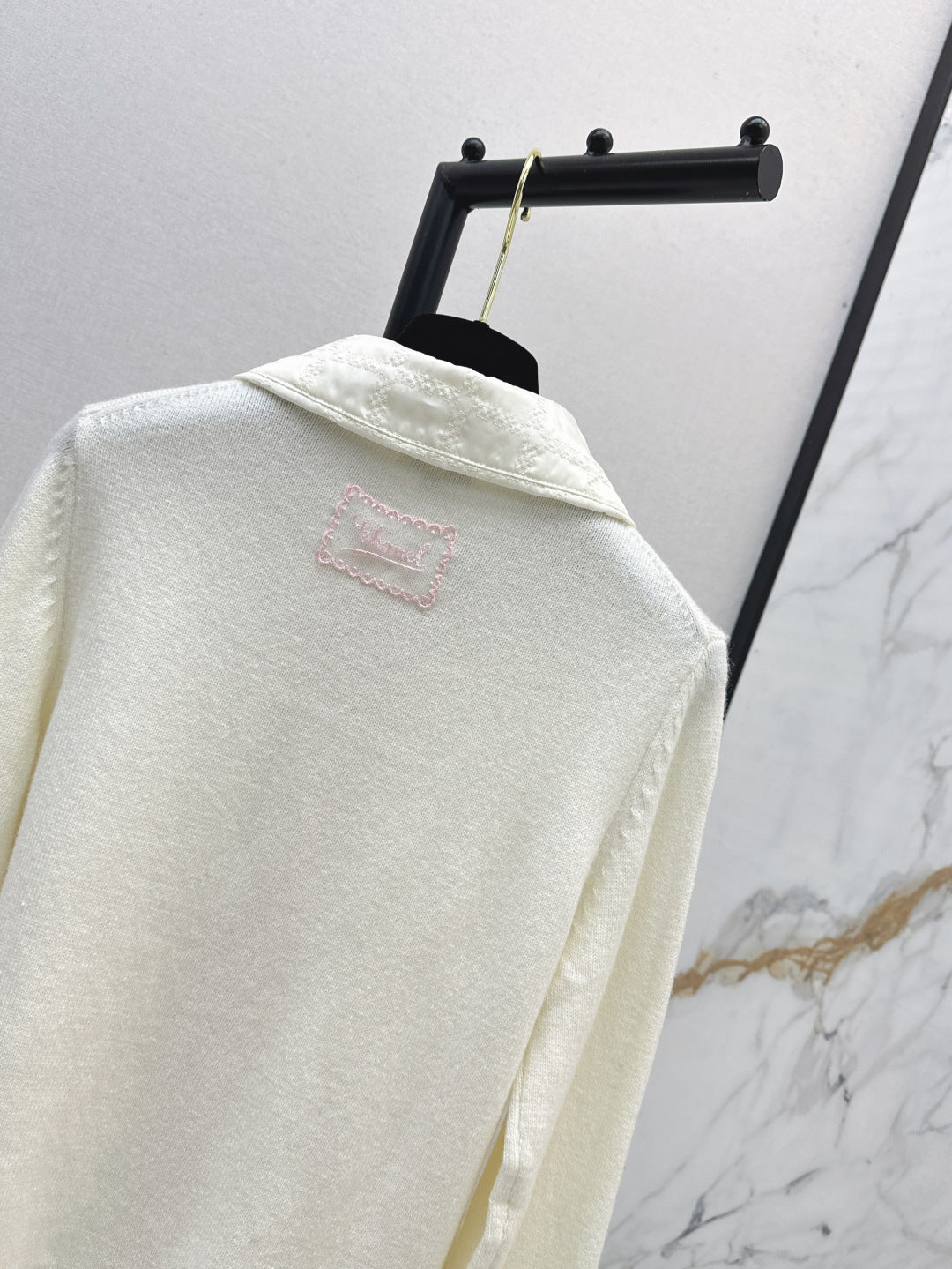 25fw new lapel knitted cardigan