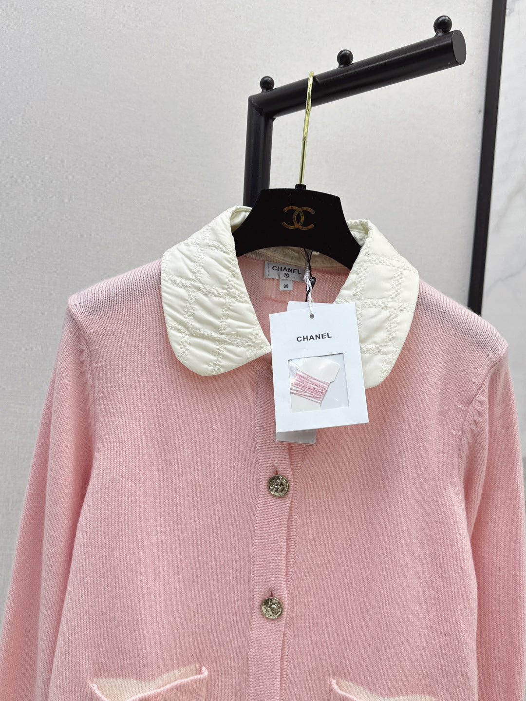 25fw new lapel knitted cardigan