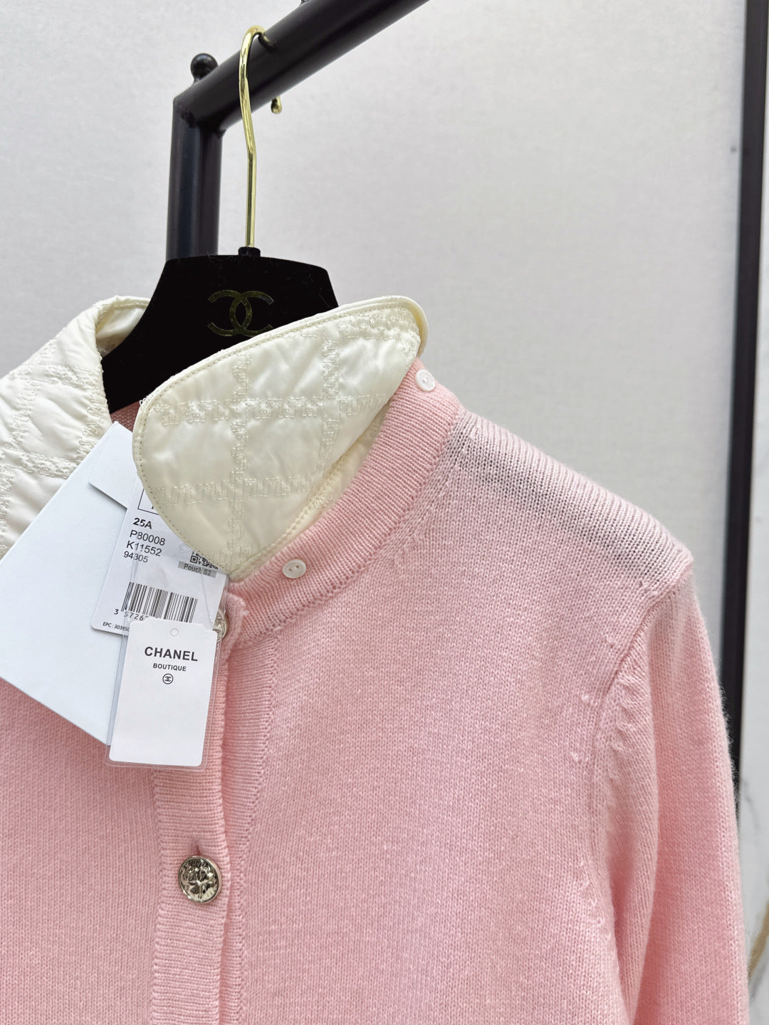 25fw new lapel knitted cardigan