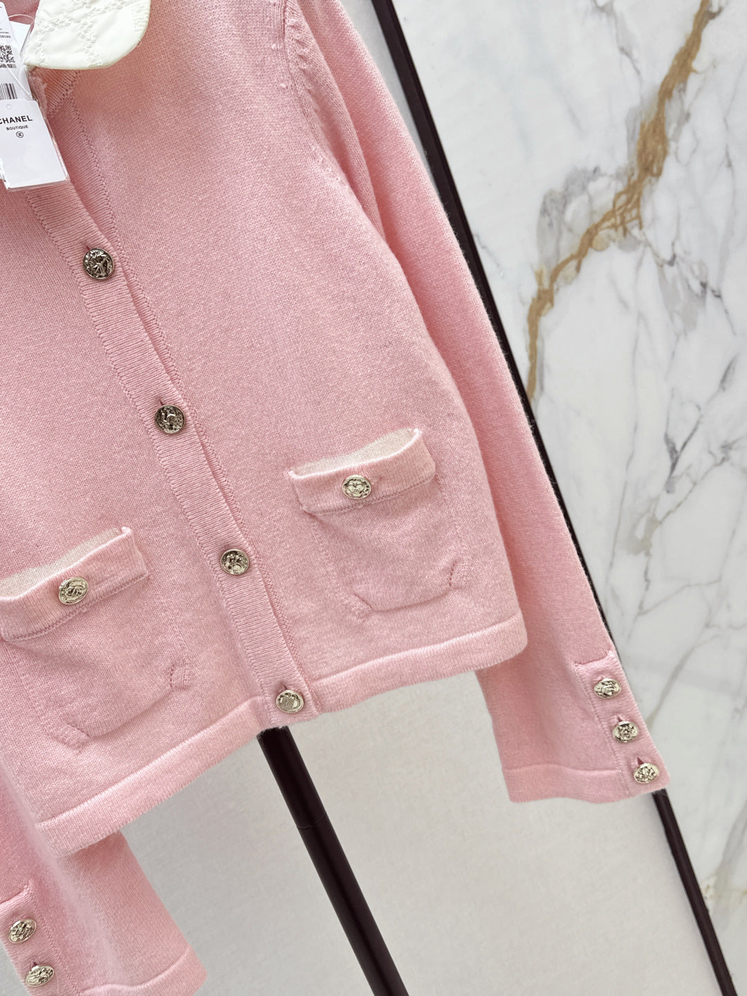 25fw new lapel knitted cardigan