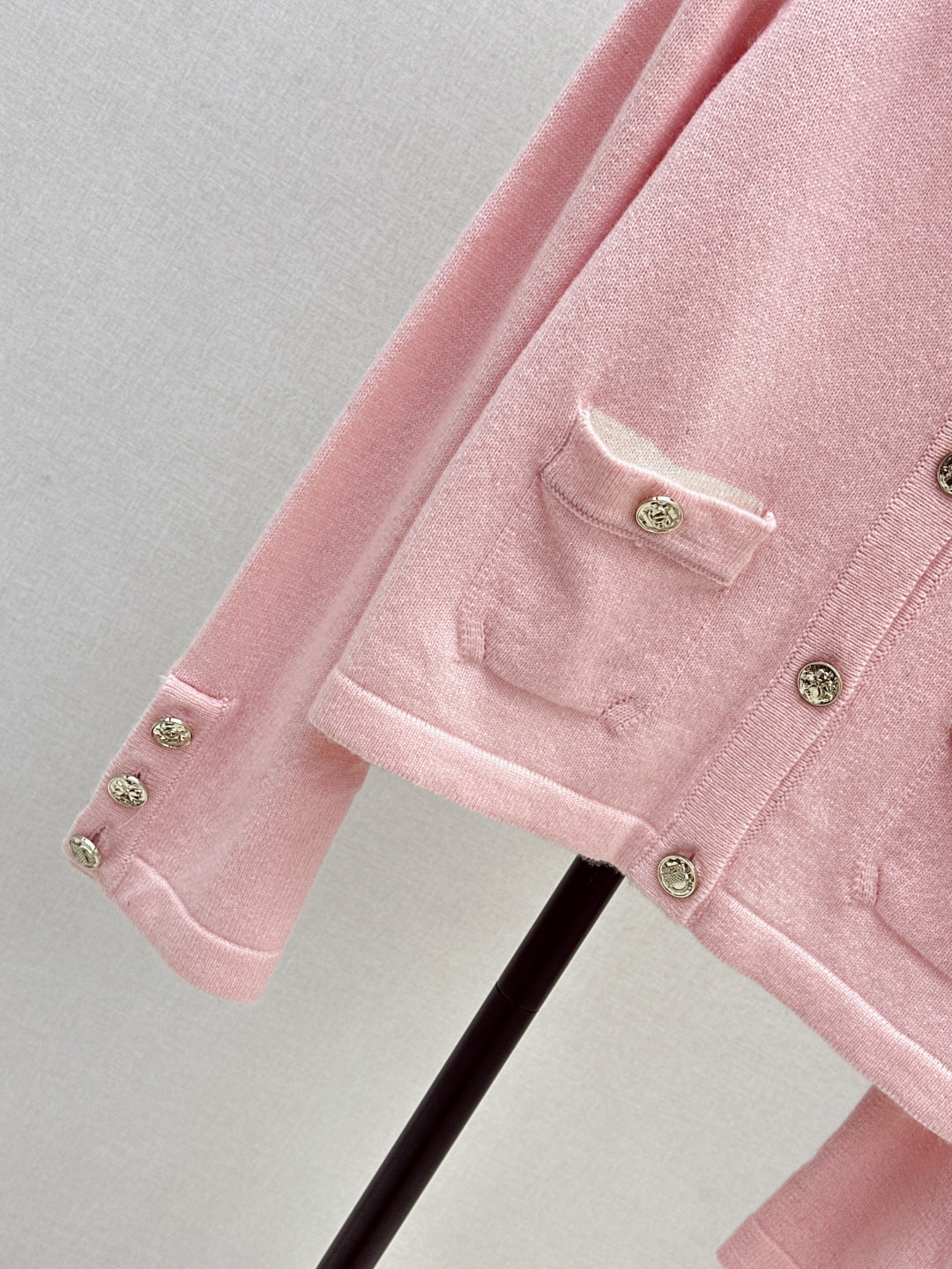 25fw new lapel knitted cardigan