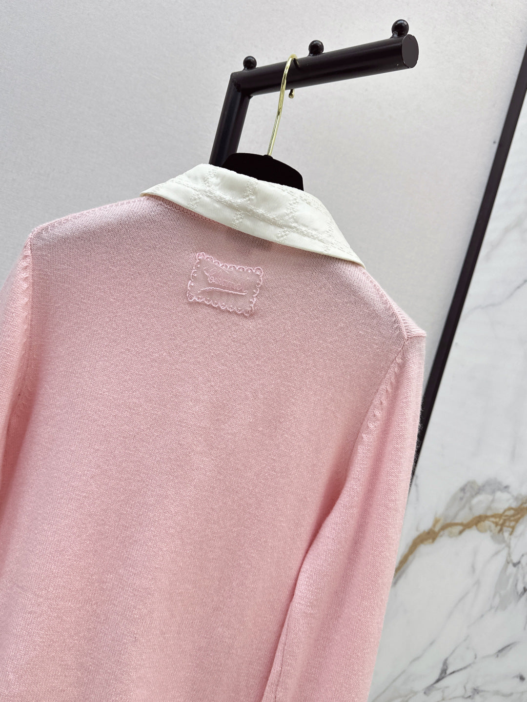 25fw new lapel knitted cardigan