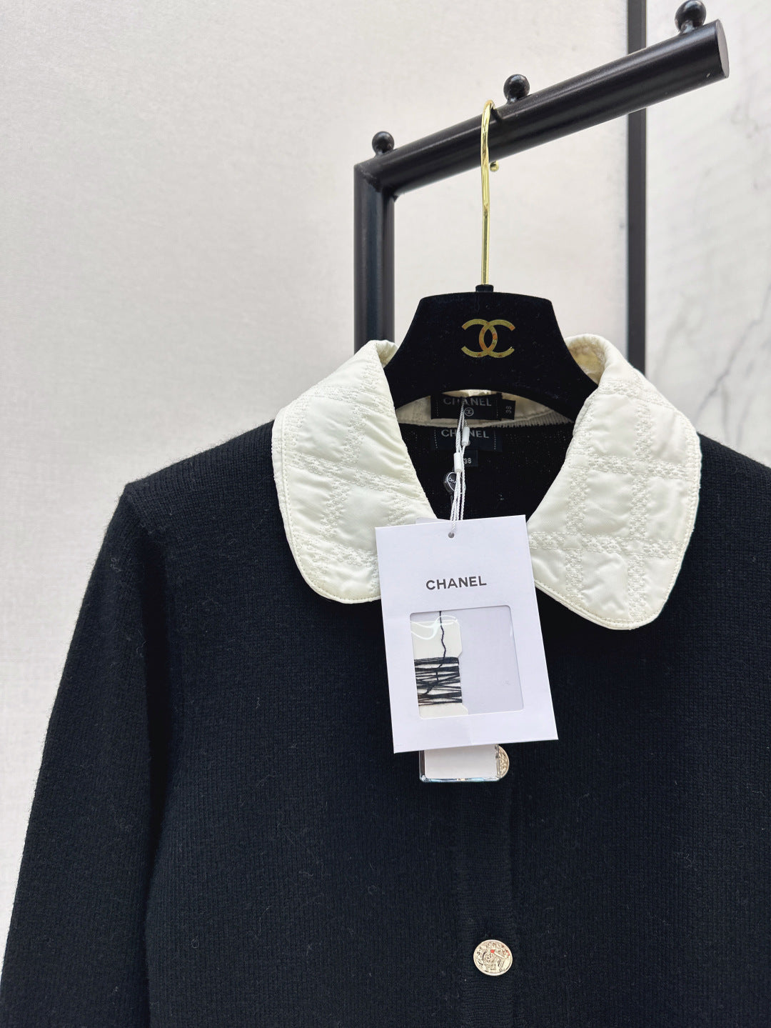 25fw new lapel knitted cardigan
