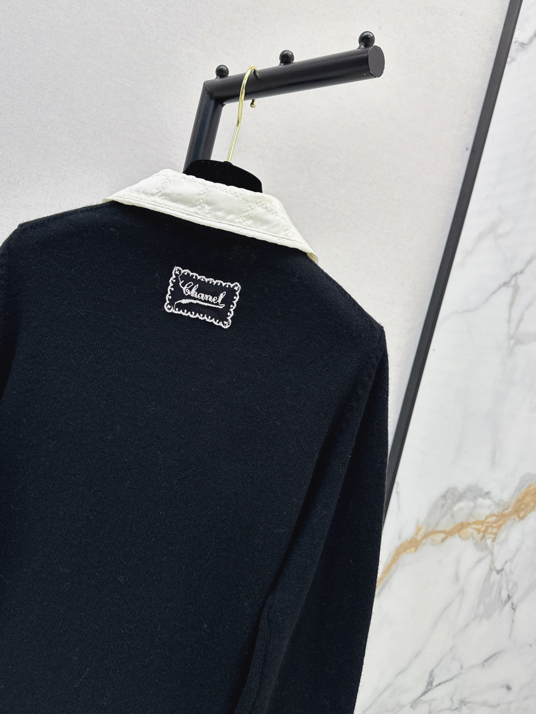 25fw new lapel knitted cardigan