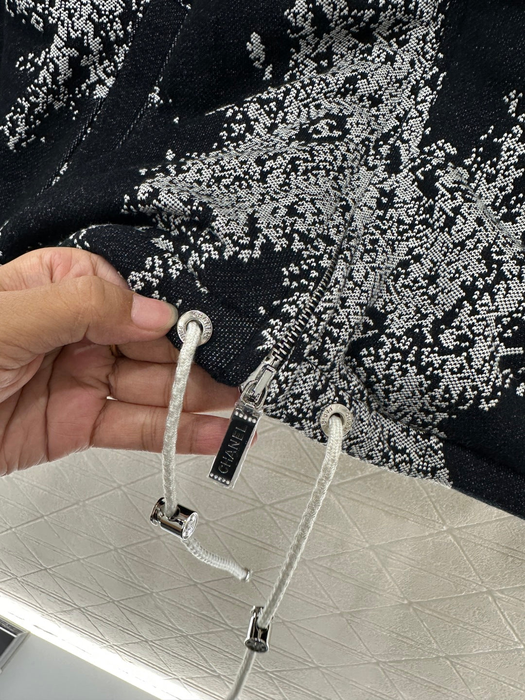 25fw new hooded hook-and-loop fleece jacket