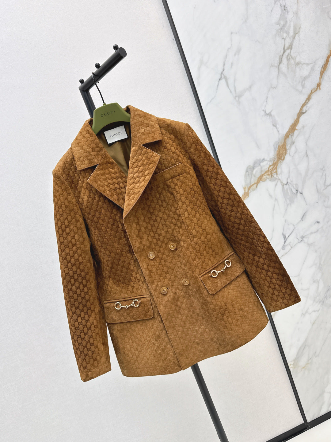 25fw new classic logo embossed suit jacket