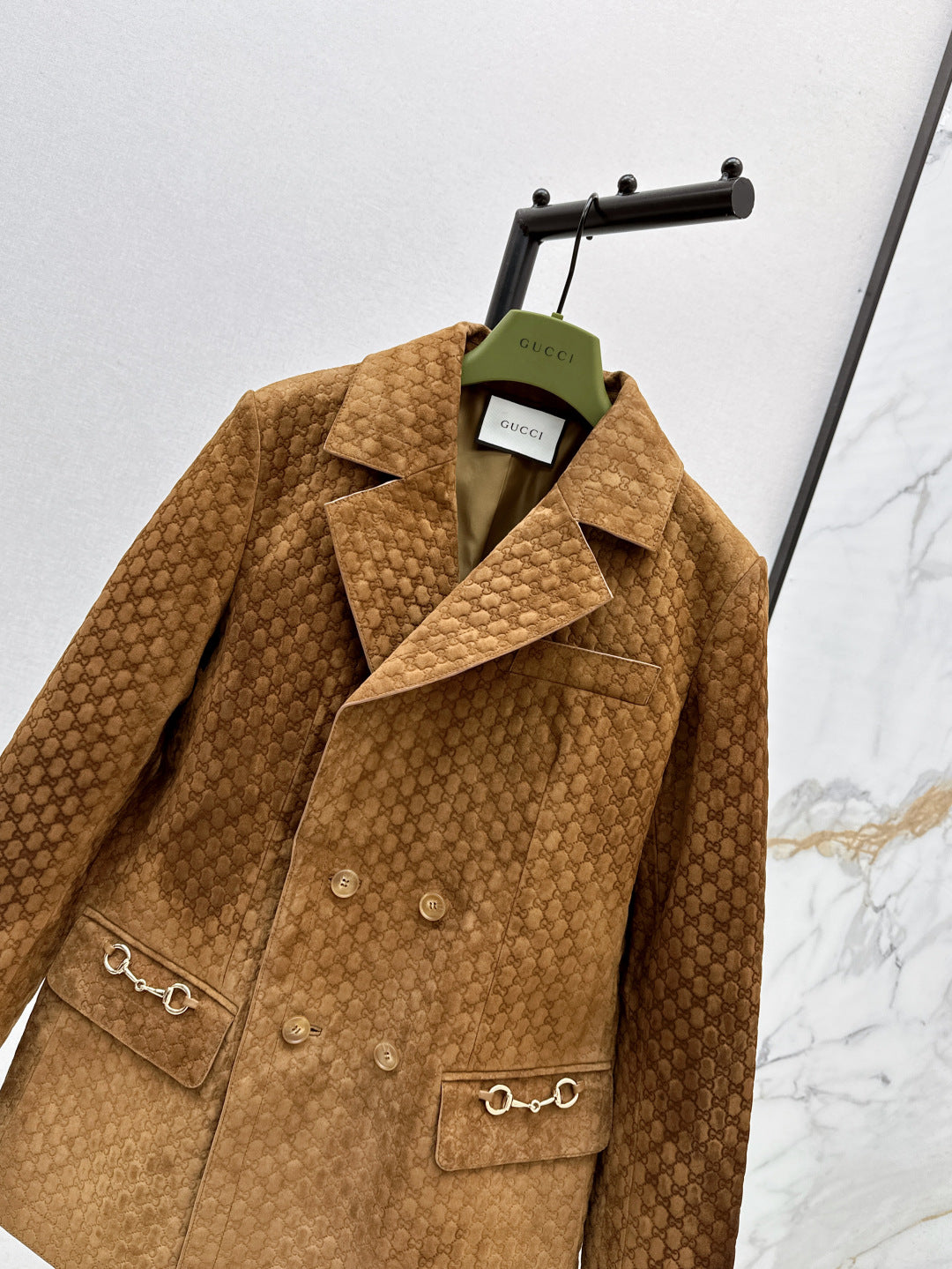 25fw new classic logo embossed suit jacket