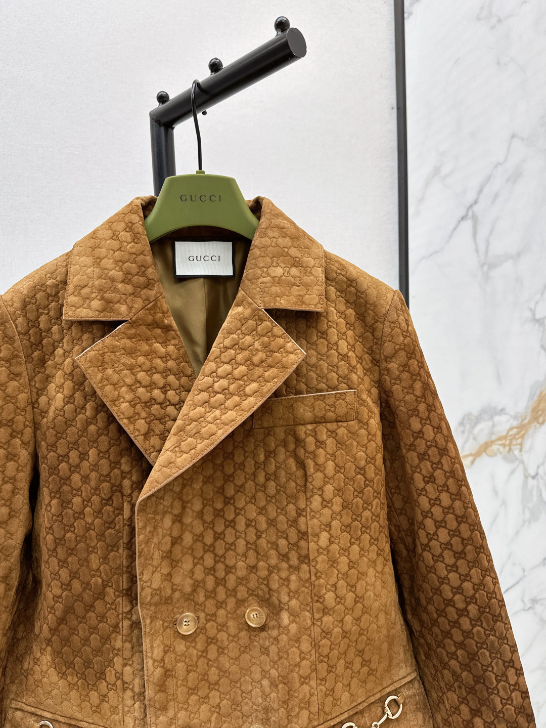 25fw new classic logo embossed suit jacket