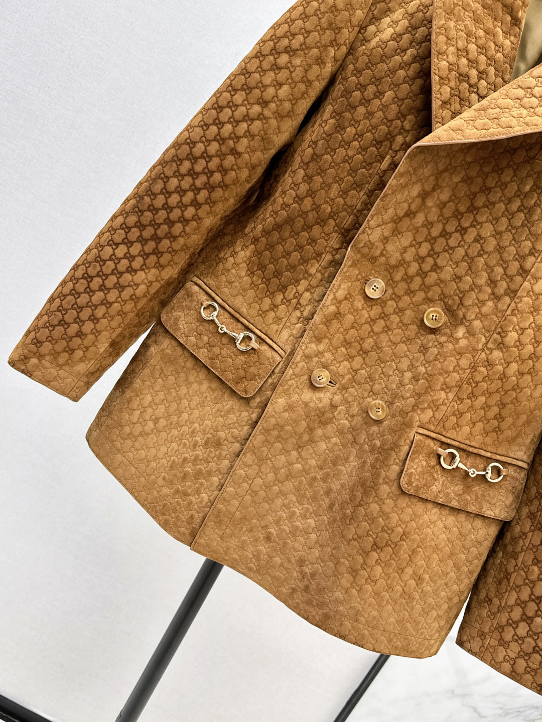 25fw new classic logo embossed suit jacket