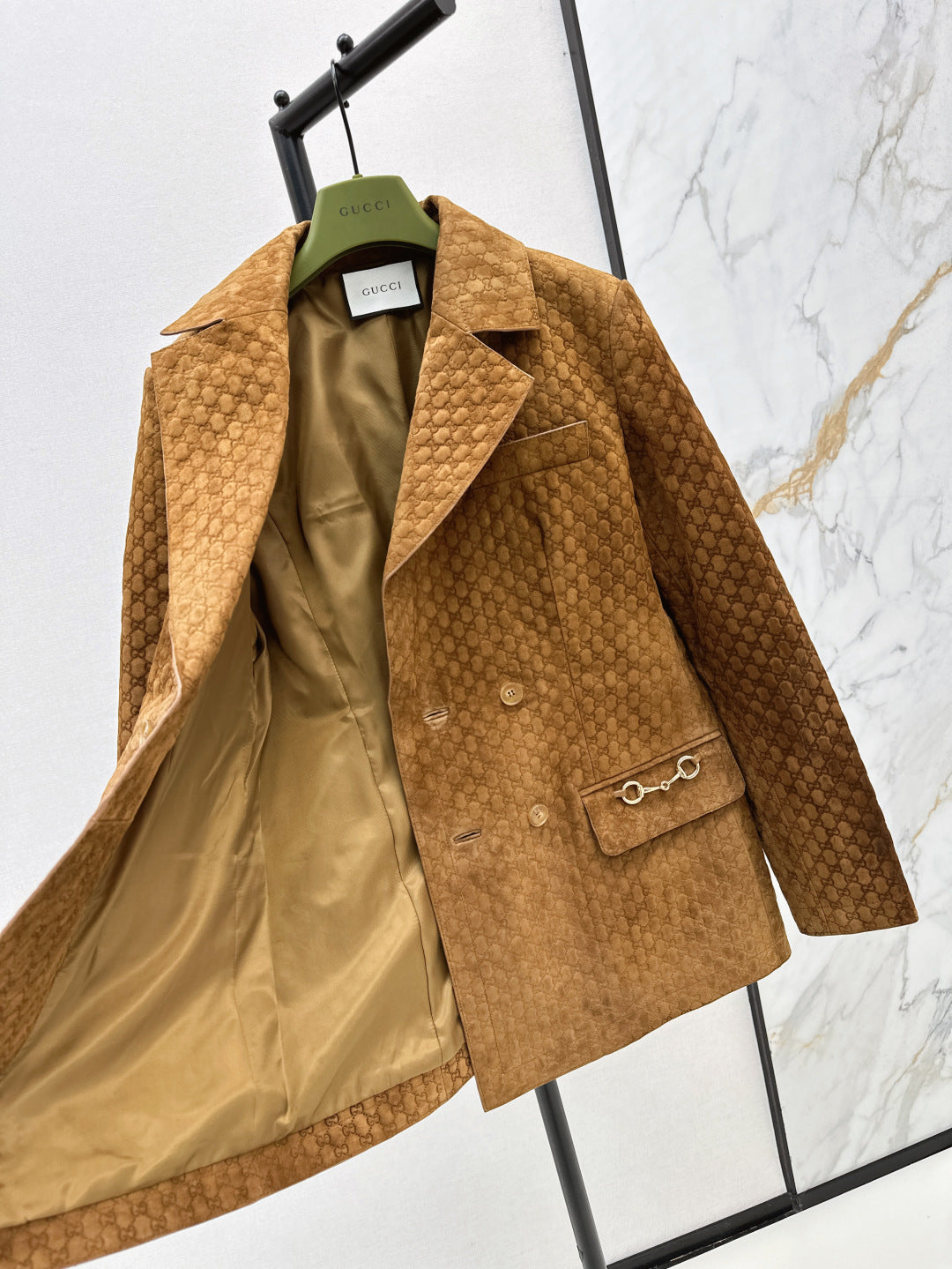 25fw new classic logo embossed suit jacket