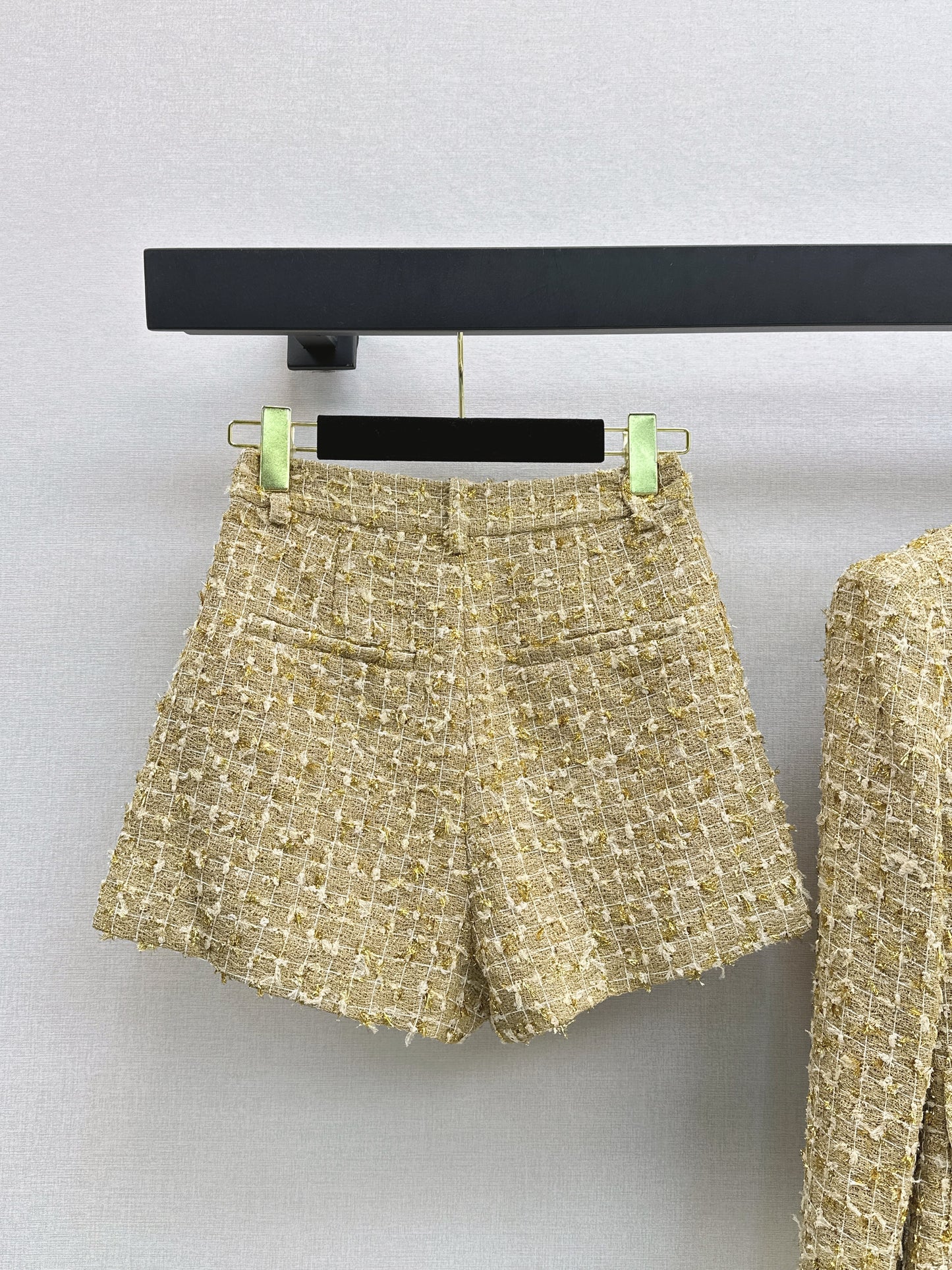 25fw new tweed woven suit