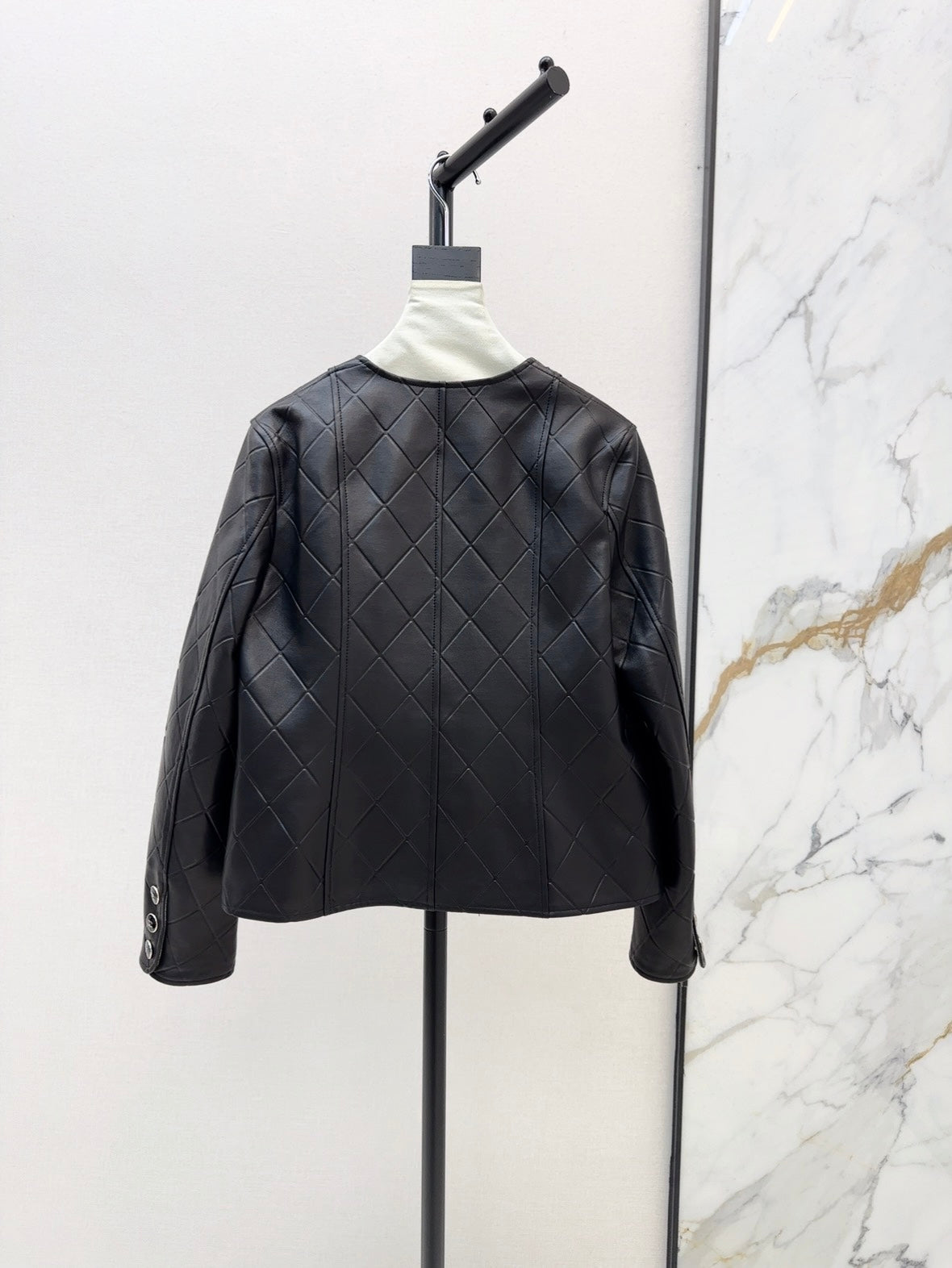 25ss new leather jacket