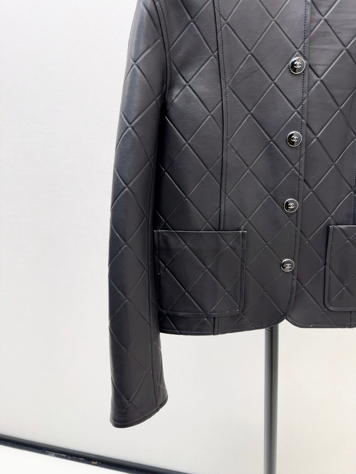 25ss new leather jacket