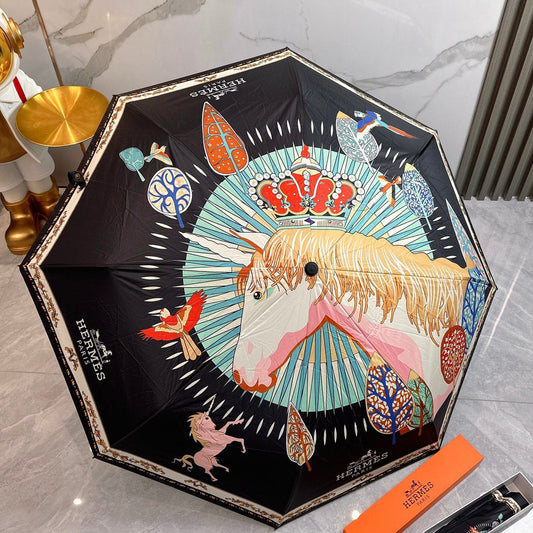 New summer style fully automatic folding umbrella