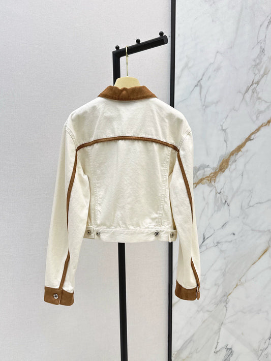 25fw new leather drop shoulder jacket