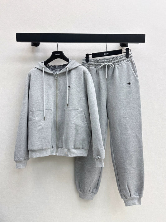25ss new hooded jacket casual pants suit