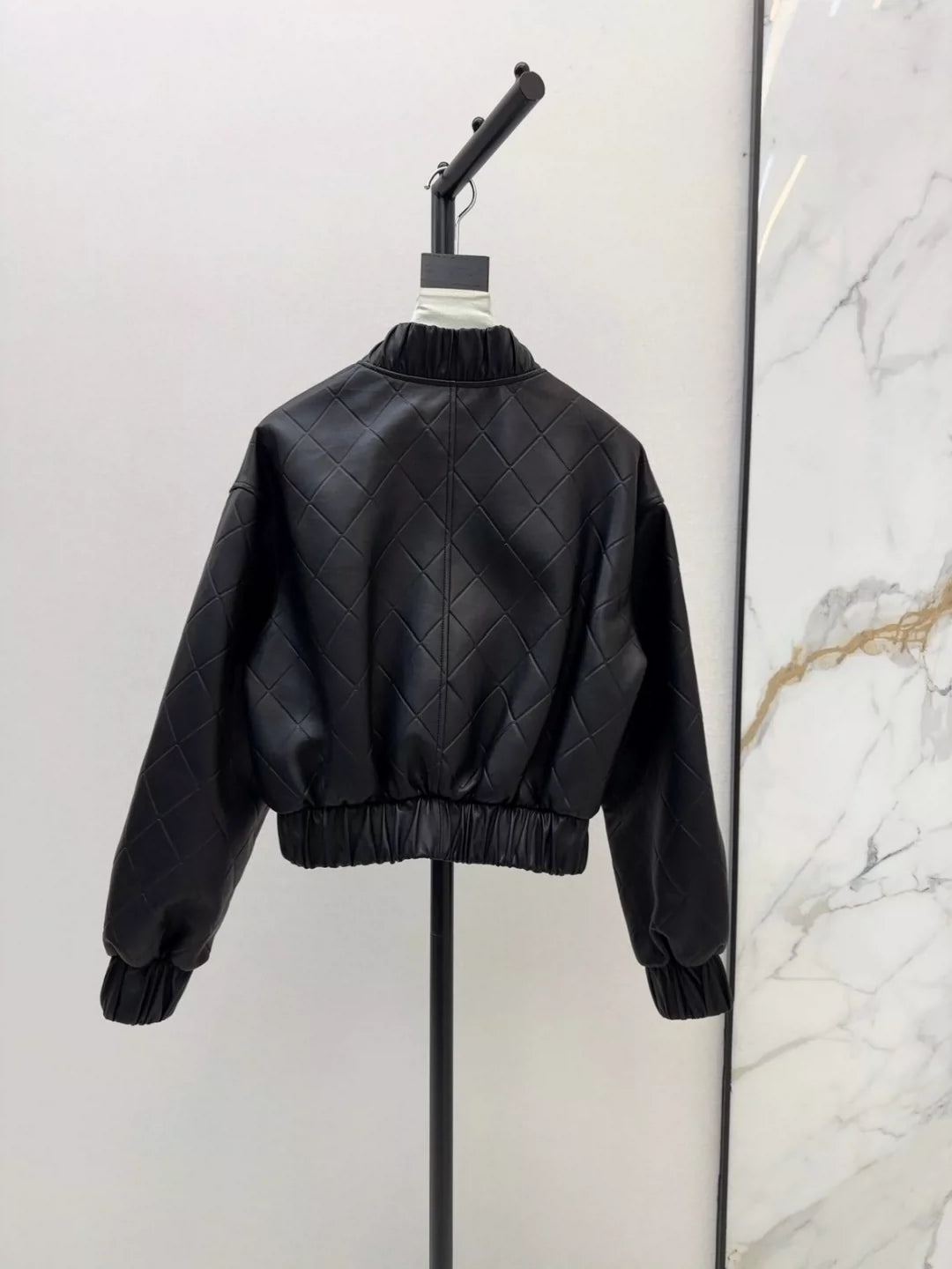 25ss new leather jacket